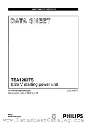 TEA1202TS/N2 datasheet pdf Philips