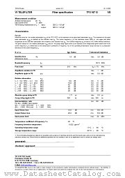 TFS167G datasheet pdf Vectron