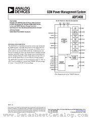 ADP3408ACP-1.8-RL datasheet pdf Analog Devices