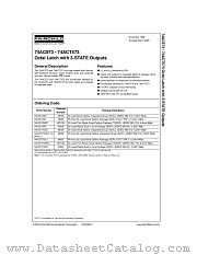 74ACT573SC datasheet pdf Fairchild Semiconductor