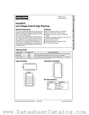 74LVQ273QSC datasheet pdf Fairchild Semiconductor
