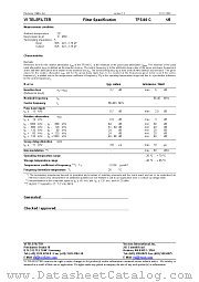 TFS86C datasheet pdf Vectron