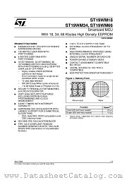 GST/ST19WM34AW40 datasheet pdf ST Microelectronics