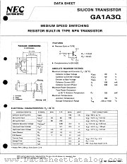 GA1A3Q-T2 datasheet pdf NEC