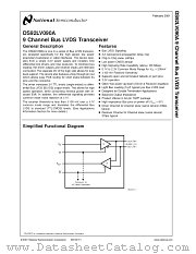 DS92LV090ATVEHX datasheet pdf National Semiconductor