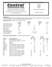 2N3789 datasheet pdf Central Semiconductor
