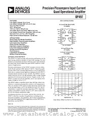 OP497BRC/883C datasheet pdf Analog Devices