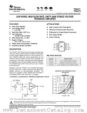 THS4275DGK datasheet pdf Texas Instruments