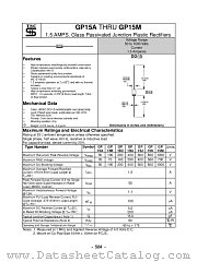 GP15A datasheet pdf Taiwan Semiconductor