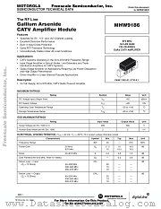 MHW9186 datasheet pdf Freescale (Motorola)