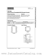 74F162ASC datasheet pdf Fairchild Semiconductor