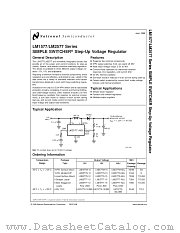 LM2577M-15 datasheet pdf National Semiconductor