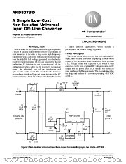 1N4006FF datasheet pdf ON Semiconductor