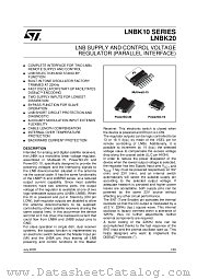LNBK20 datasheet pdf ST Microelectronics