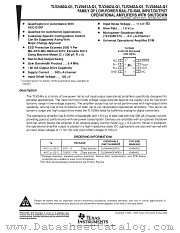 TLV2461AMJGB datasheet pdf Texas Instruments