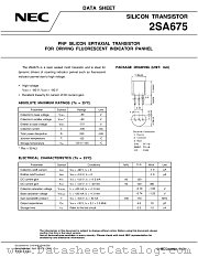 2SA675(A)-T datasheet pdf NEC