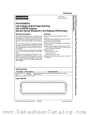 74LVTH322374GX datasheet pdf Fairchild Semiconductor