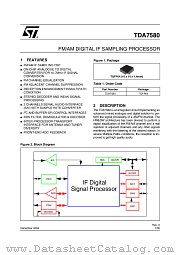 TDA758013TR datasheet pdf ST Microelectronics