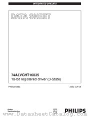 74ALVCHT16835DGV datasheet pdf Philips