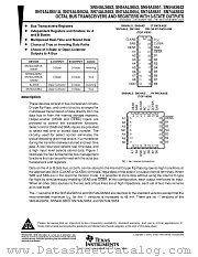 SN74ALS651ANT datasheet pdf Texas Instruments