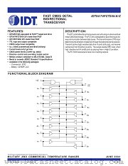 IDT54FCT245ALB datasheet pdf IDT