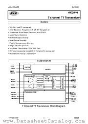 AK2546 datasheet pdf AKM