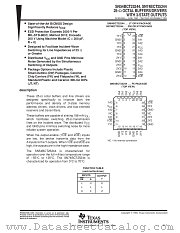 SN74BCT25244NT datasheet pdf Texas Instruments