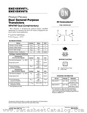 EMZ1 datasheet pdf ON Semiconductor