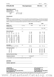 TFS170K datasheet pdf Vectron