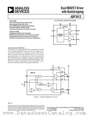 ADP3412JR-REEL datasheet pdf Analog Devices