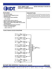 IDT5962-9223402MRA datasheet pdf IDT