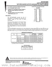 SN74CBTS6800DW datasheet pdf Texas Instruments