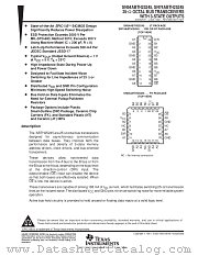 SN74ABTH25245NT datasheet pdf Texas Instruments