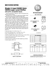 MC74VHC1GT00DF2G datasheet pdf ON Semiconductor