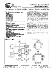 CY7C4231V-15JC datasheet pdf Cypress