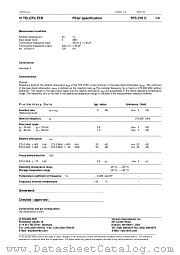 TFS270C datasheet pdf Vectron