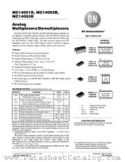 MC14053BFEL datasheet pdf ON Semiconductor