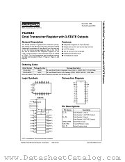 74AC648SPC datasheet pdf Fairchild Semiconductor