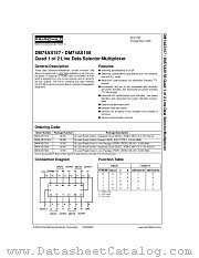 DM74AS157N datasheet pdf Fairchild Semiconductor