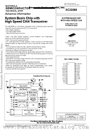 MC33989 datasheet pdf Freescale (Motorola)