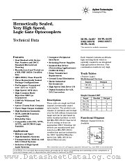 HCPL-543K-300 datasheet pdf Agilent (Hewlett-Packard)