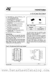 74VHCT238A datasheet pdf ST Microelectronics