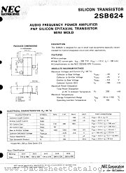 2SB624-T2B datasheet pdf NEC