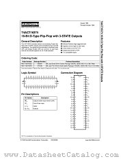 74ACT16374MTDX datasheet pdf Fairchild Semiconductor