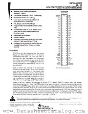 SN74ALVC7814-25DL datasheet pdf Texas Instruments