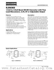 ILC6383CIRADJX datasheet pdf Fairchild Semiconductor