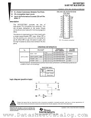 SN74CBT3861DGVR datasheet pdf Texas Instruments