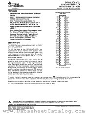 SN74ALVCH16721DGVR datasheet pdf Texas Instruments