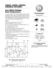 LM293DMR2 datasheet pdf ON Semiconductor