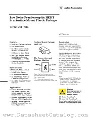 ATF-33143 datasheet pdf Agilent (Hewlett-Packard)